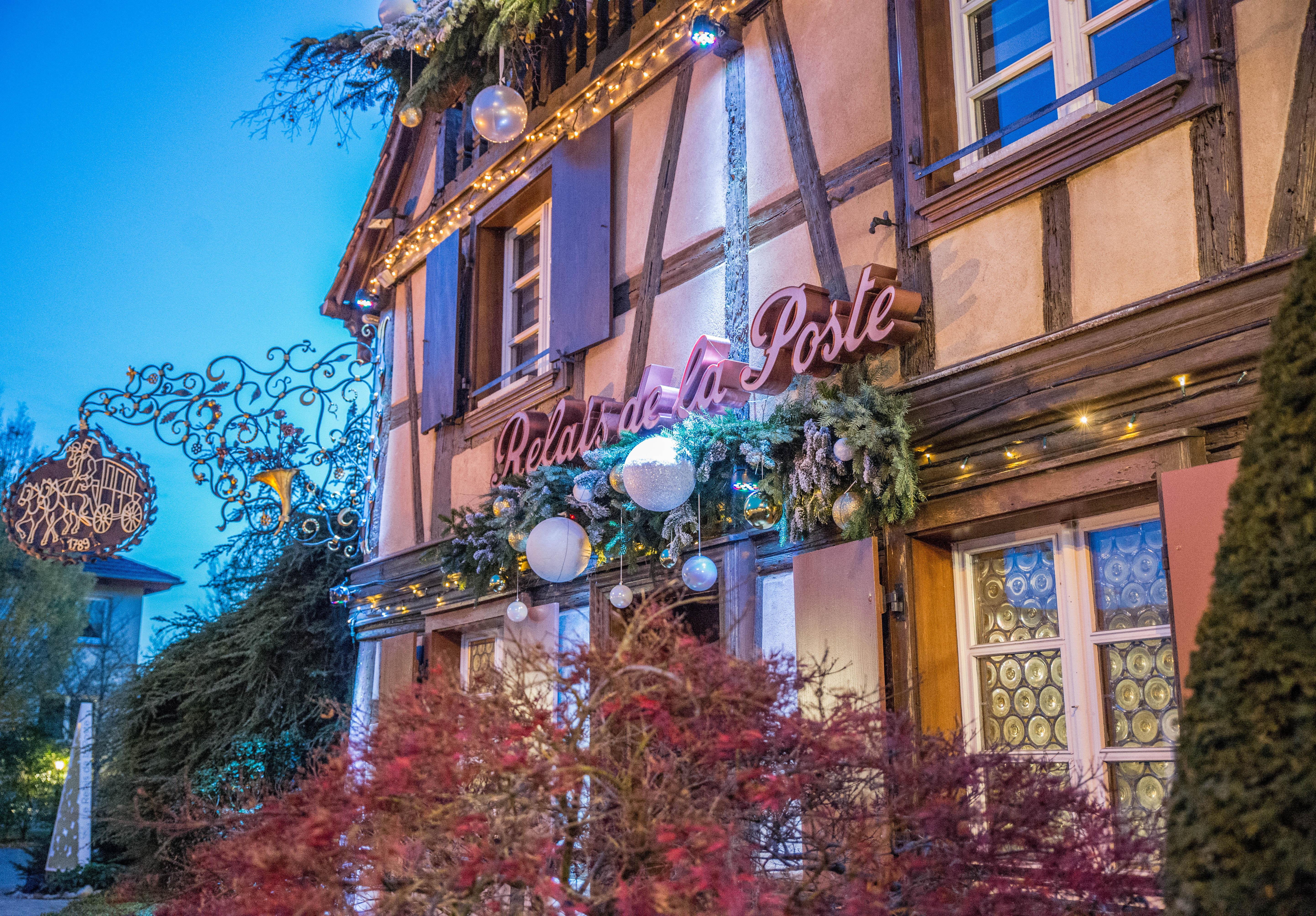 Hotel Restaurant Relais De La Poste - Strasbourg Nord Ла-Ванцено Екстер'єр фото