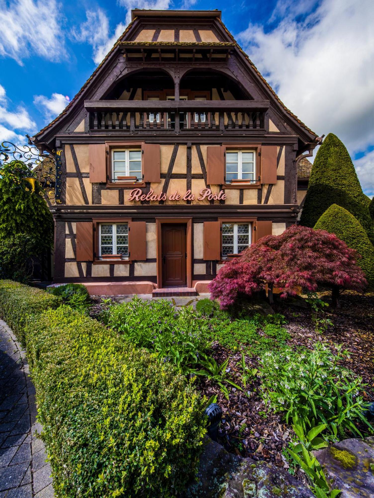 Hotel Restaurant Relais De La Poste - Strasbourg Nord Ла-Ванцено Екстер'єр фото